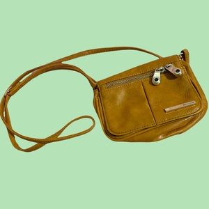 Kenneth Cole Reaction Wooster St Foldover Flap Mini Bag, Tan